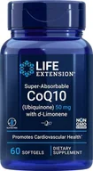 Witaminy i minerały - Life Extension - Super-Wchłanialny CoQ10 (ubichinon) z D-Limonenem, 100mg, 60 kapsułek miękkich - miniaturka - grafika 1