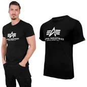 Odzież taktyczna i umundurowanie - Alpha Industries Basic 100501 03 - Czarna - miniaturka - grafika 1