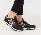 Buty sportowe damskie - Armani Exchange Damskie Buty Sportowe Sznurowane 36 Ż3A - miniaturka - grafika 1