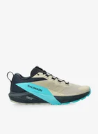 Buty zimowe męskie - Buty trailowe Salomon Sense Ride 5 - alfalfa/carbon/blue - miniaturka - grafika 1