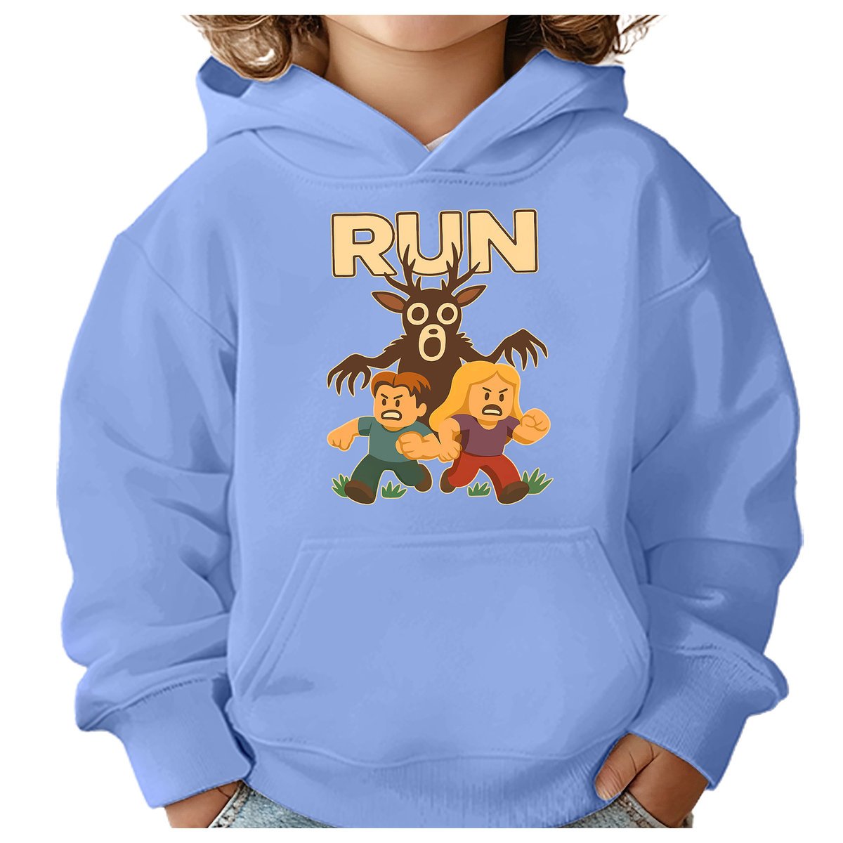 BLUZA DZIECIĘCA Z KAPTUREM 99 NOCY W LESIE ROBLOX 134-140 PREZENT