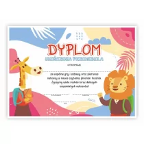 LearnHow Dyplom A4 ukończenia przedszkola 30szt - Dyplomy i okładki - miniaturka - grafika 1
