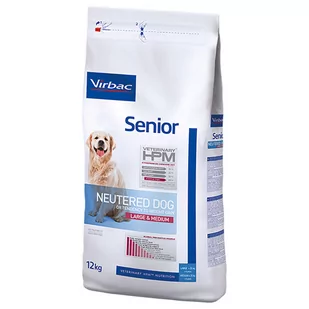 Virbac Veterinary HPM Dog Senior Neutered Large & Medium dla psów - 2 x 12 kg - Sucha karma dla psów Virbac Veterinary HPM Dog Senior Neutered Large & Medium dla psów - 2 x 12 kg - Sucha karma dla psów - miniaturka - grafika 1