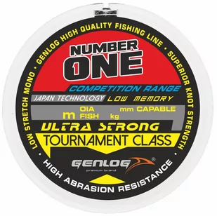 Żyłka Genlog Number 1 Tournament CLASS-0,16mm - Żyłki wędkarskie - miniaturka - grafika 1