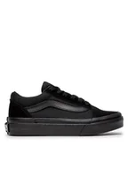 Buty dla dziewczynek - Vans Tenisówki Old Skool VN000W9TENR Czarny - miniaturka - grafika 1