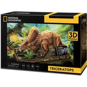 Puzzle - PUZZLE 3D TRICERATOPS NATIONAL GEOGRAPHIC - miniaturka - grafika 1