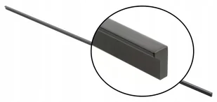 Uchwyt meblowy Pillar Long 1200mm Czarny mat +śruby montażowe PILLAR-120-20 - Meble modułowe i akcesoria - miniaturka - grafika 1