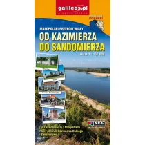Plan Mapa - Małopolski Przełom Wisły 1:150 000 - praca zbiorowa - Atlasy i mapy - miniaturka - grafika 2