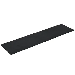 Lumarko Panele ścienne, 12 szt., czarne, 60x15 cm, aksamit, 1,08 m²! - Panele ścienne i boazeria - miniaturka - grafika 6