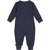 Śpiochy dla niemowląt - Fred's World by Green Cotton Baby Boys żakardowe body i śpioszki dla dzieci, niebieski (Night Blue), 56 - miniaturka - grafika 1