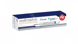 Termometr szklany PiC Solution Vedo Eco Plus - Inne akcesoria do pielęgnacji dzieci - miniaturka - grafika 2