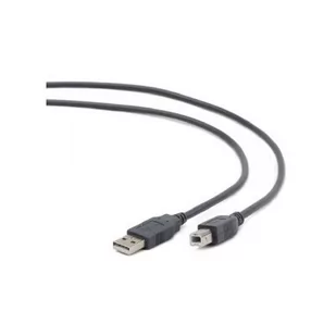 Gembird KABEL USB 2.0 A-B M/M 1.8M SZARY CCP-USB2-AMBM-6G - Kable USB - miniaturka - grafika 3