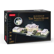Puzzle - Cubicfun Puzzle 3D Biały Dom - - miniaturka - grafika 1