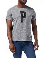 Koszulki męskie - Pepe Jeans Koszulka męska Agostino, czarny (czarny), S - miniaturka - grafika 1