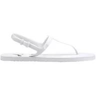 Sandały damskie - Sandały damskie Puma Cozy Sandal Wns białe 375212 02-35,5 - miniaturka - grafika 1
