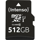 Karty pamięci - Intenso Premium MicroSD 512 GB Class 10 UHS-I/U1 3423493 - miniaturka - grafika 1
