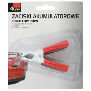 Zaciski akumulatorowe 2 sztuki 4Car - Akcesoria do układu elektrycznego - miniaturka - grafika 1