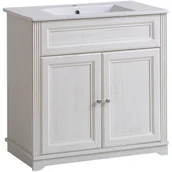 Szafki łazienkowe - Szafka z Umywalką 821 Palace White Comad Biały Andersen - miniaturka - grafika 1