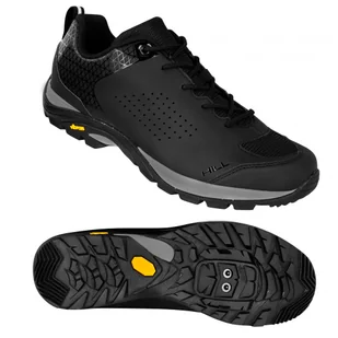 Buty rowerowe Force  HILL VIBRAM black EUR 41 - Buty rowerowe - miniaturka - grafika 1