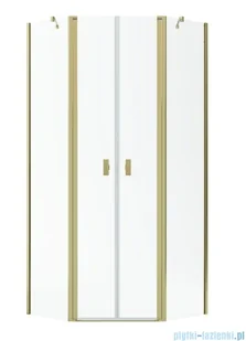 Radaway Nes Gold Ptd kabina pięciokątna 80x90cm złoty połysk 10051000-09-01/10051200-09-01 - Kabiny prysznicowe Radaway Nes Gold Ptd kabina pięciokątna 80x90cm złoty połysk 10051000-09-01/10051200-09-01 - Kabiny prysznicowe - miniaturka - grafika 1