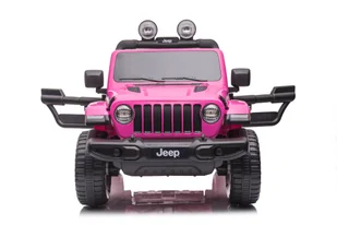 Pojazd na Akumulator Jeep Wrangler Rubicon DK-JWR555 Różowy - Pojazdy elektryczne dla dzieci - miniaturka - grafika 6