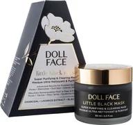 Maseczki do twarzy - Doll Face Little Black Mask Little Black Mask 60 ml - maseczka do twarzy 60 ml - miniaturka - grafika 1
