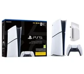 Konsole Playstation - Sony PlayStation 5 Digital Slim D Chassis PS5 1TB + Napęd Disc Drive Blu-Ray - miniaturka - grafika 1