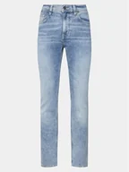 Spodnie męskie - Mustang Jeansy Orlando 1014860 Niebieski Slim Fit - miniaturka - grafika 1