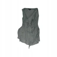 Swetry damskie - Szara narzutka kardigran damski MOSSIMO S - miniaturka - grafika 1