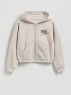 Bluzy dla dziewczynek - Reserved - Bluza Kubuś Puchatek - jasnoszary - miniaturka - grafika 1