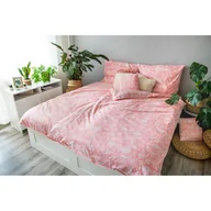 Pościel - Różowa bawełniana pościel jednoosobowa 140x200 cm LP Dita Pink Blossom – Cotton House - miniaturka - grafika 1