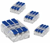 Pozostałe akcesoria sieciowe - Szybkozłączka Złączka Przelotowa 3-Torowa 4 szt. - miniaturka - grafika 1