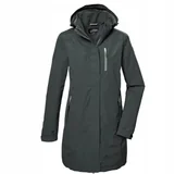 Kurtki damskie - Kurtka parka damska KILLTEC rozmiar 48, ciemna zieleń - miniaturka - grafika 1