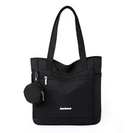 Torebki damskie - TEMU Stylowa i Funkcjonalna Torba na Ramię dla Kobiet – Przestronna Tote z Wieloma Kieszeniami, Odpinana Mini Sakiewka, Trwałe Zapięcie na Suwak, - miniaturka - grafika 1