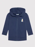 Bluzy dla chłopców - Benetton United Colors Of Bluza 3J70MM270 Granatowy Regular Fit - miniaturka - grafika 1