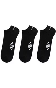 Umbro bawełniane czarne stopki 3-pack, Kolor czarny, Rozmiar 35-38, Umbro - Primodo.com - Skarpetki damskie - miniaturka - grafika 1