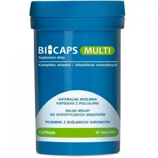 ForMEDS BICAPS multi 60 kaps 7F94-32802 - Witaminy i minerały - miniaturka - grafika 1