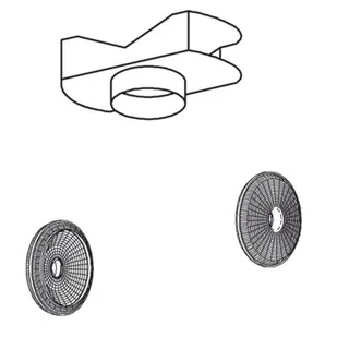 Teka Filtr węglowy do DPL 110 Isla, CC 40, DH2 90 Isla, DG2 Isla, DG3 Isla, DU 90, DVL 90, DVT 90/60, DPL 90, DH2 90/60, NC2 90/60, DG3 90/60, DBB 90/ - Filtry do okapów - miniaturka - grafika 1