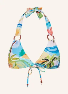 Seafolly Góra Od Bikini Z Fiszbinami South Pacific blau - Stroje kąpielowe - miniaturka - grafika 1