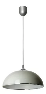Lampex Lampa wisząca Anja D, szaro-srebrna, 70x38 cm - Lampy sufitowe - miniaturka - grafika 1