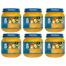 Gerber Zupka krem z jasnych warzyw z kurczakiem dla niemowląt po 5 miesiącu zgrzewka 6 x 125 g - Dania dla dzieci - miniaturka - grafika 1