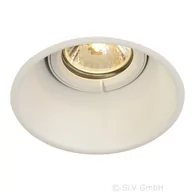 Lampy sufitowe - SLV SPOTLINE HORN T GU10 biały mat 113141 - miniaturka - grafika 1