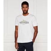 Koszulki męskie - Tommy Hilfiger T-shirt | Regular Fit - miniaturka - grafika 1