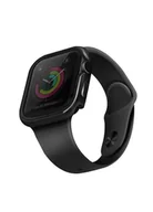 Akcesoria do smartwatchy - UNIQ etui Valencia Apple Watch Series 4/5/6/SE 44mm. szary/gunmetal grey - miniaturka - grafika 1