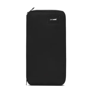 Portfel damski duży RFID Pacsafe - czarny - Portfele - miniaturka - grafika 1