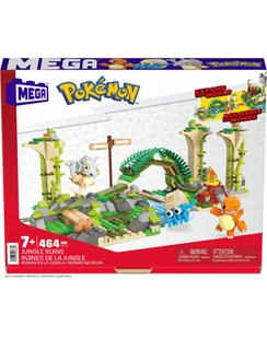 mattel Mega Bloks Pokemon Zapomniane Ruiny Hdl86 Pud5 - Klocki - miniaturka - grafika 1