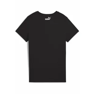 Damska koszulka PUMA SPORT z grafiką PUMA Black - Koszulki sportowe damskie - miniaturka - grafika 1
