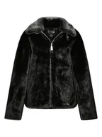 Kurtki damskie - Geographical Norway Kurtka przejściowa "Donica" w kolorze czarnym - miniaturka - grafika 1