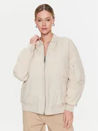 Kurtki damskie - Calvin Klein Kurtka bomber Light Paded Quilt Bomber Jacket K20K205178 Écru Regular Fit - miniaturka - grafika 1