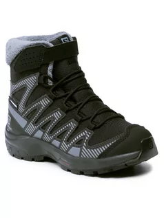 Buty dla chłopców - Salomon Śniegowce Xa Pro V8 Winter Cswp J 414334 09 W0 Czarny - grafika 1